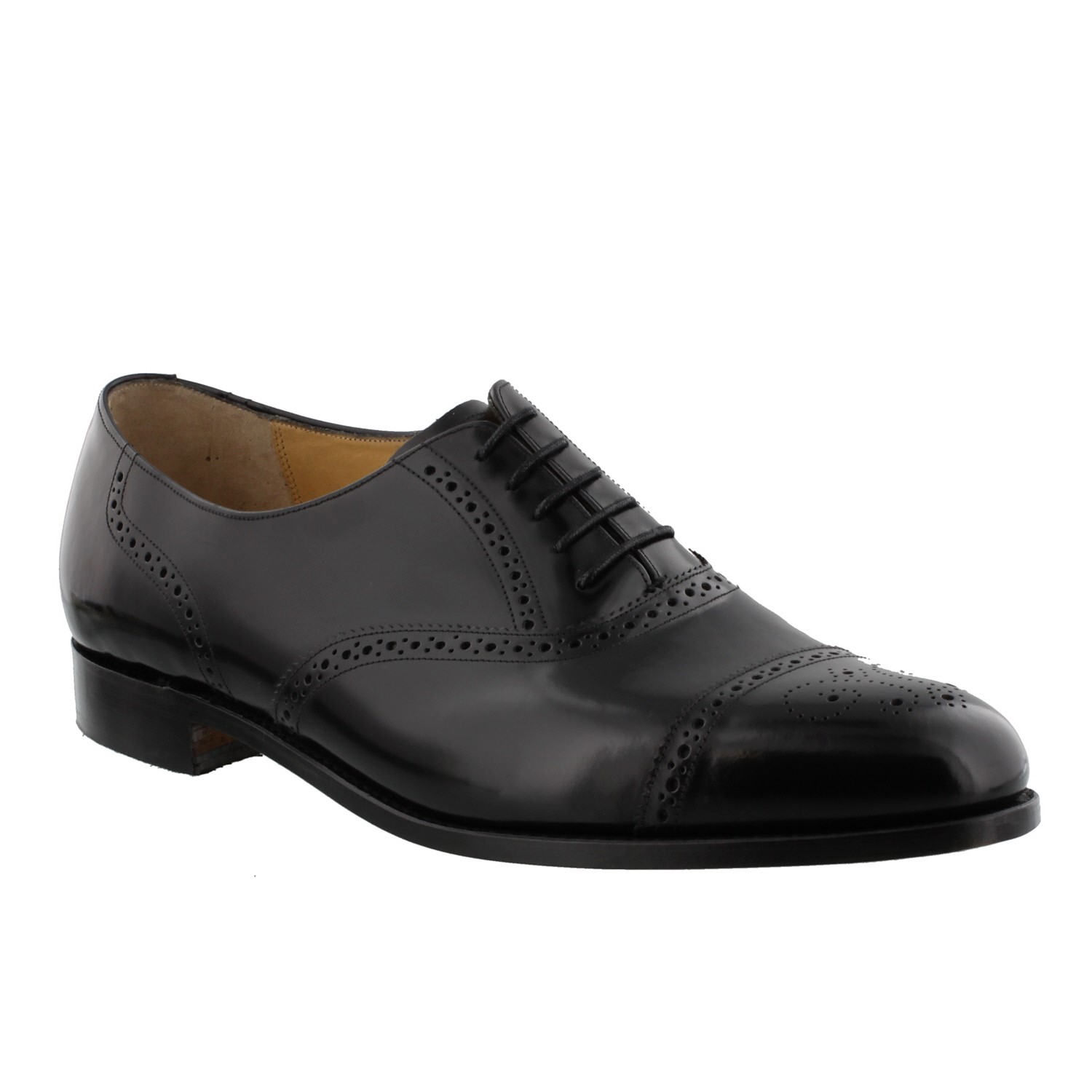 Barker black oxford shoes shop